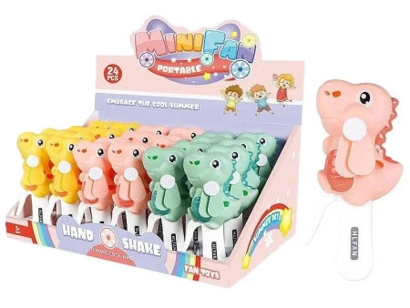 Wiatraczek ręczny dino (24szt) - ADAR