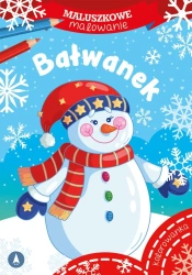 Maluszkowe malowanie. Bałwanek - Wydawnictwo Skrzat