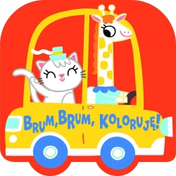 Brum, brum, koloruję! - Samochód - praca zbiorowa