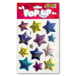 Naklejki metaliczne Stars - Penmate