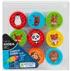 Stempelki ozdobne A 9szt KIDEA - DERFORM