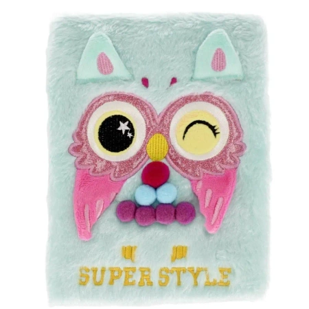 Notes pluszowy Owl - STARPAK