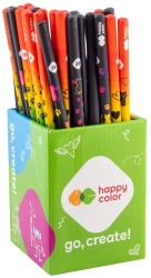 Ołówek kwadratowy Morandi HB (72szt) HAPPY COLOR - GDD