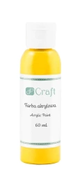 Farba akrylowa ciemnożółta 60ml - Dalprint dpCraft