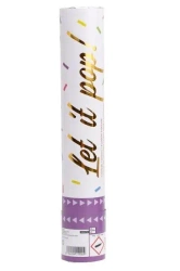 Armatka konfetti mix kolorów folia czterokątna - Amscan