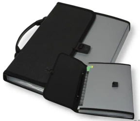 Teczka A4 z rączką czarna - Penword