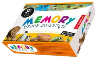 Gra Memory Dzikie Zwierzęta - Demart PAP