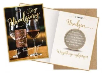 Karnet V Urodziny - Kukartka