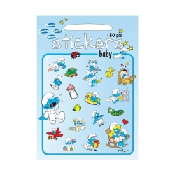 Zestaw Naklejek 180 szt Baby SMERFY - Barbo Toys