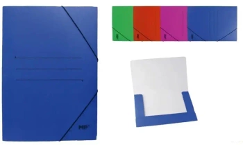 Teczka kartonowa A4 z gumką MIX - MP Main Paper
