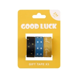 Taśma prezentowa papierowa 2m 3szt - NInvest