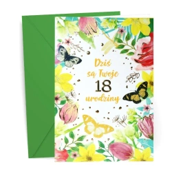 Karnet urodzinowy - Kalpol