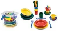 Zestaw naczyń w pojemniku Dining-Set 48 części - Viking Toys