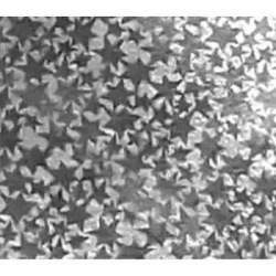 Karton holograficzny srebrny gwiazdy 25x35cm 5 ark - Galeria Hobby