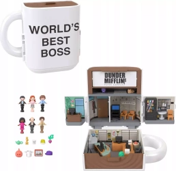 Polly Pocket x The Office Biuro Kolekcjonerski zestaw kompaktowy w kształc