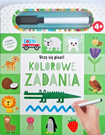 Uczę się pisać! Kolorowe zadania - praca zbiorowa