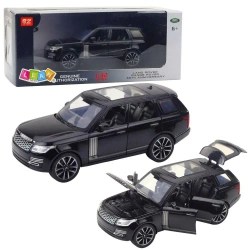 Range Rover z dźwiękiem czarny - Leantoys