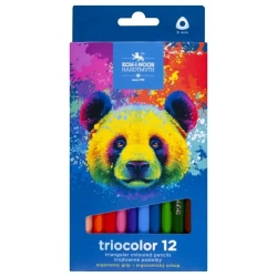 Kredki Triocolor Niedźwiedź 12 kolorów - Koh-I-Noor
