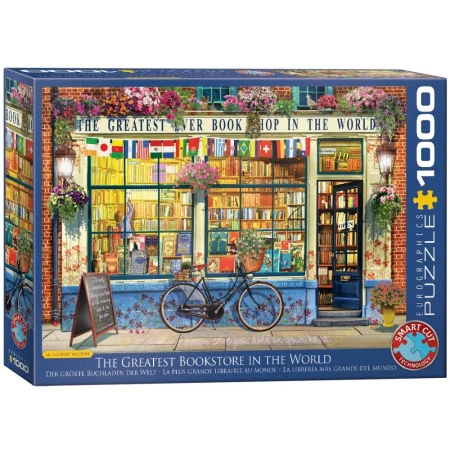 Puzzle 1000 World's Greatest Bookstore 6000-5351 - Eurographics