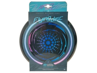 Dysk latający 27cm z akumulatorem światło 49 LEDs - ADAR