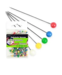 Szpilki kolorowe 28mm 100szt - Penword
