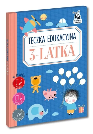 Kapitan Nauka. Teczka edukacyjna 3-latka - praca zbiorowa