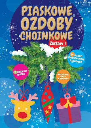 Piaskowe ozdoby choinkowe zestaw 1 - Opracowanie Zbiorowe