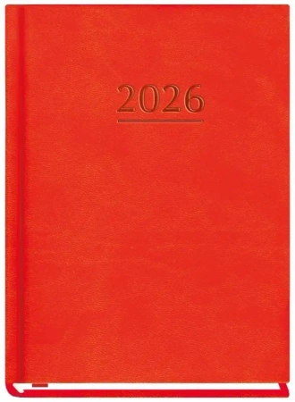 Terminarz 2026 A6 tygodniowy Ola czerwony - Praca Zbiorowa