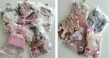 Zestaw ubranek dla lalek Pitu 26cm MIX - Antonio Juan