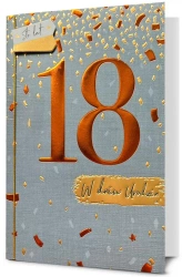 Karnet W dniu urodzin 18 - Pan Dragon