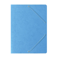 Teczka A4  preszpanowa z gumką Bantex jasnoniebieski