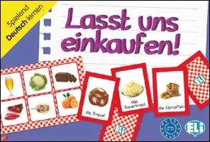 Gra językowa Niemiecki Lasst und einkaufen!. Opr. karton - ELI