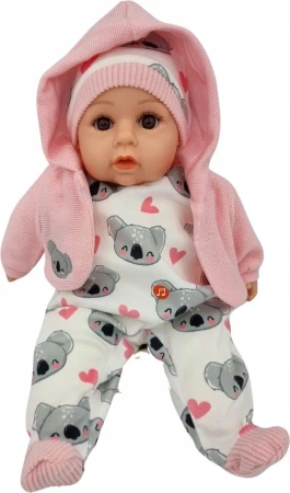 Lalka bobas mówi i śpiewa 45cm - MarioToys