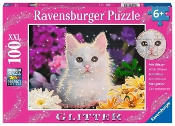 Puzzle XXL 100 Brokatowy kotek - Ravensburger