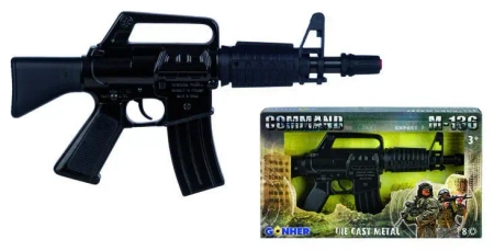Karabin maszynowy metalowy 8 naboi - Gonher