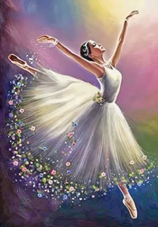 Diamentowa Mozaika Baletnica Prima balerina NO-1005272 - Norimpex