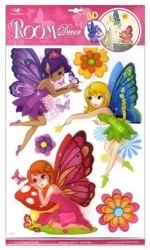 Dekoracje ścienne 3D - Wróżki 1