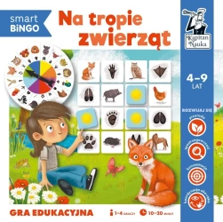 Kapitan Nauka. Na tropie zwierząt. Smart bingo - Monika Pieczka
