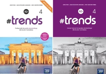 #Trends 4 Podręcznik+ zeszyt ćwiczeń Nowa Era 2024 Język niemiecki - Ewa Kościelniak-Walewska