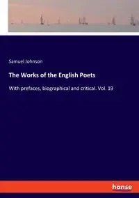 The Works of the English Poets - Johnson Samuel