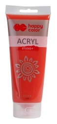 Farba akrylowa Studio 200 ml jasnoczerwony kadmowy Happy Color