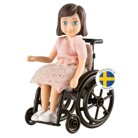 Lalka na wózku inwalidzkim - MICKI