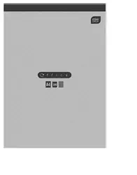 Blok biurowy A4/100K kratka (10szt) - INTERDRUK