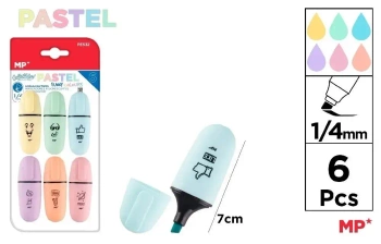 Zakreślacz 6 kolorów - MP Main Paper