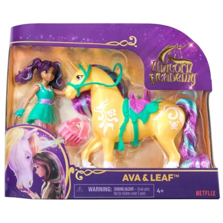 AKADEMIA JEDNOROŻCÓW ZESTAW AVA I LEAF