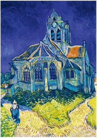 Puzzle 1000 elementów. Kościół w Auvers-sur-Oise