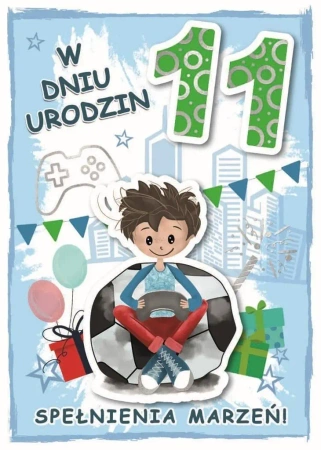 Karnet urodziny 11 - Armin Style
