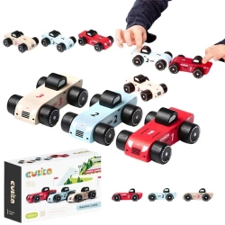 Drewniana zabawka Wyścigówki - Cubika