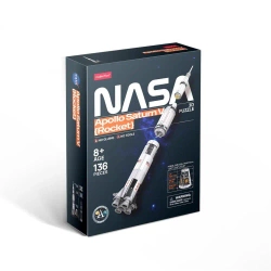 Puzzle 3D Apollo Saturn V Rocket - Cubic Fun