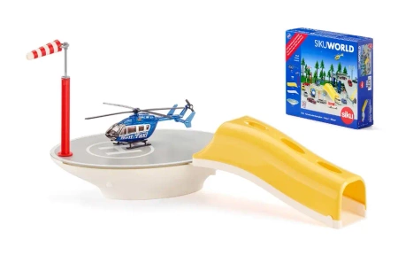 Siku World Helikopter z lądowiskiem